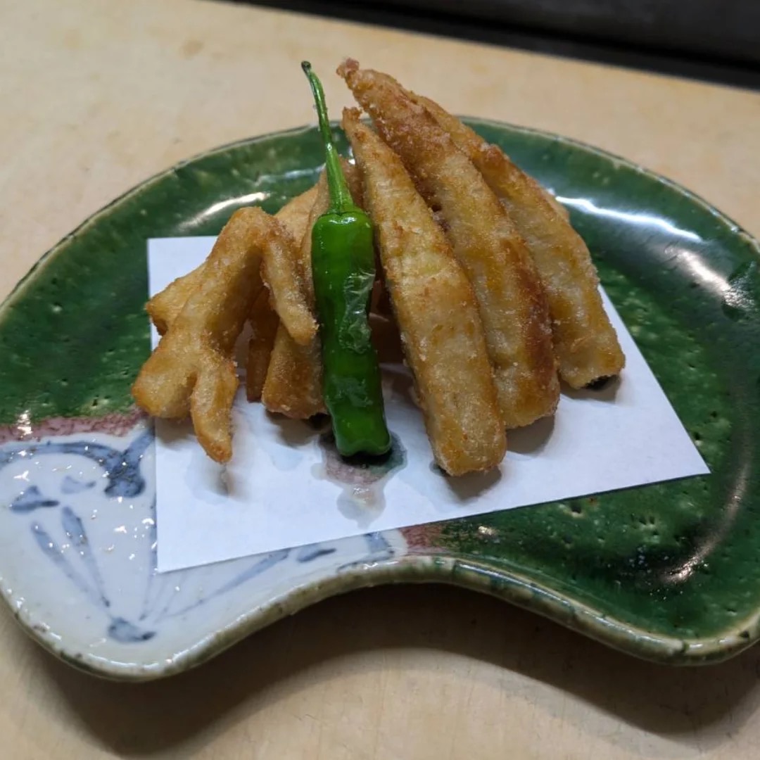 竹の子の唐揚げ